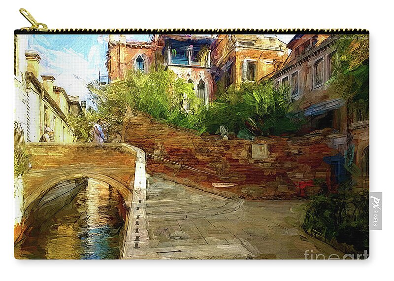  Zip Pouch featuring the photograph La Serenissima #1 by Jack Torcello