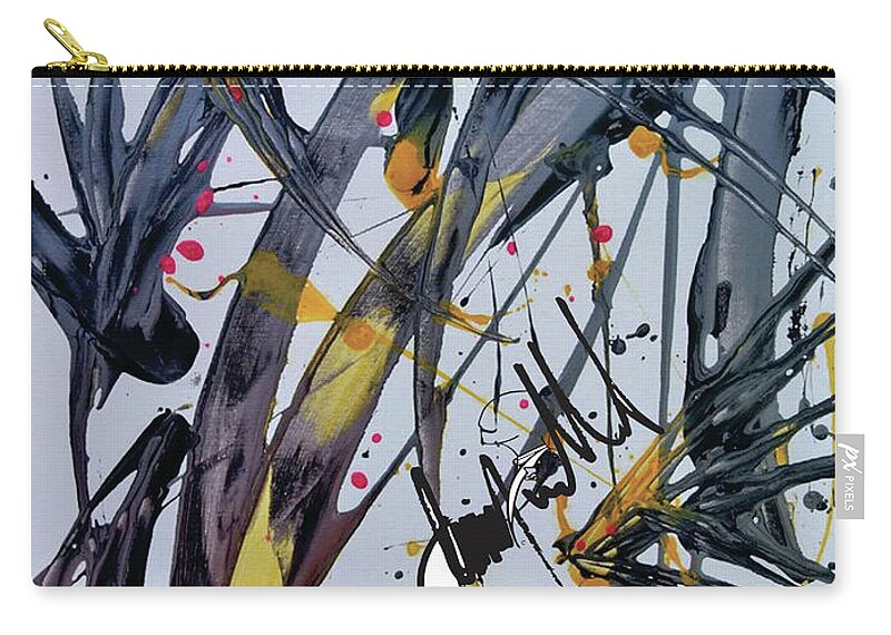  Zip Pouch featuring the digital art Latoia Collection #1 by Jimmy Williams