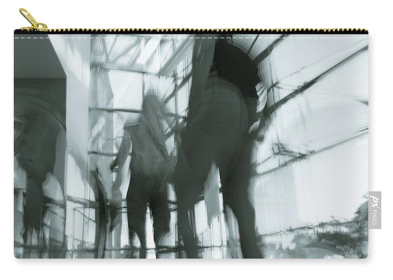 Modern Zip Pouch featuring the photograph Modern #2 by Alex Lapidus