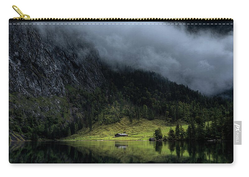 Obersee Zip Pouch featuring the photograph Obersee - Germany #1 by Joana Kruse