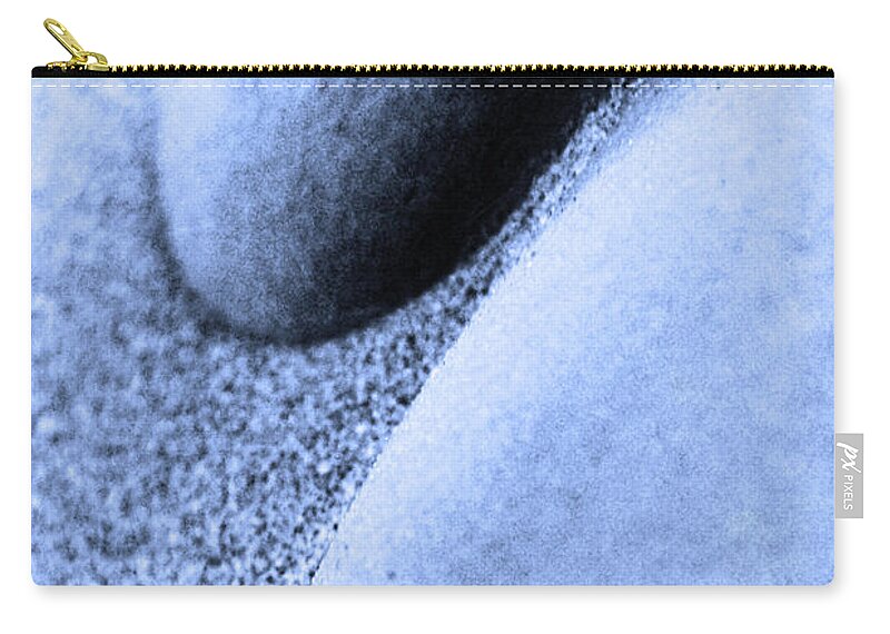 Sand Dunes Zip Pouch featuring the photograph Surface Of The Moon #1 by Robert WK Clark