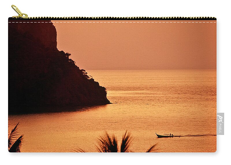 Outdoors Zip Pouch featuring the photograph Thailand, Krabi Province, Ko Phiphi #1 by Tropicalpixsingapore