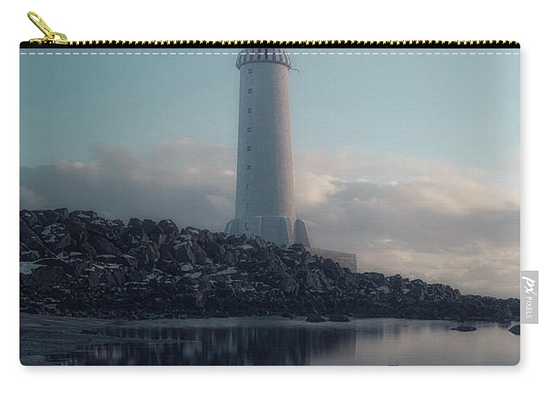 Akranes Zip Pouch featuring the photograph Akranes - Iceland #13 by Joana Kruse