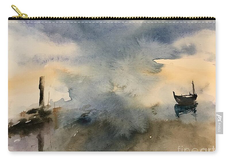 1902019 Carry-all Pouch featuring the painting 1902019 by Han in Huang wong