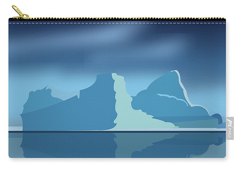 Purity Zip Pouch featuring the digital art China Scenics #2 by Best View Stock