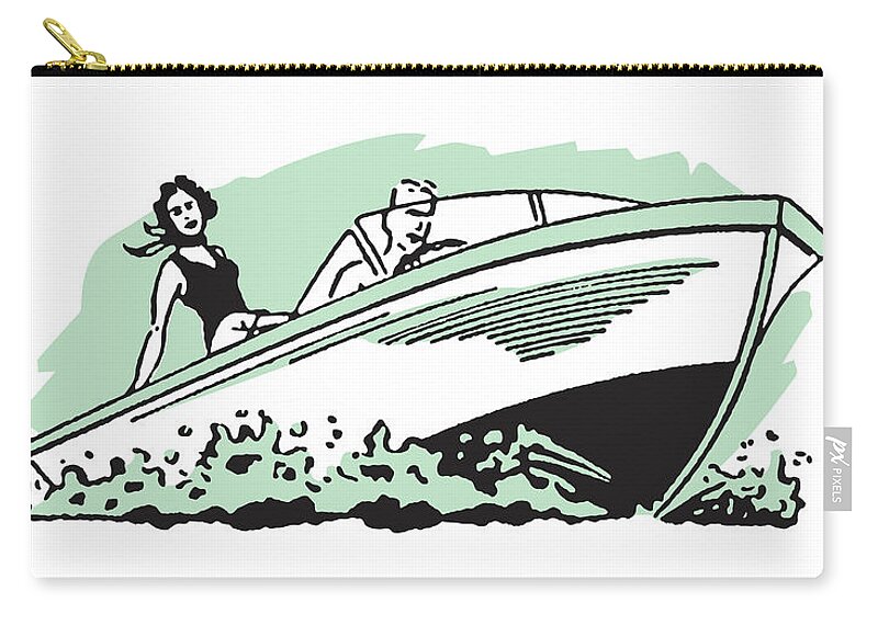 Speedboat #2 Drawing by CSA Images - Pixels