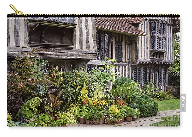 Golden Carry-all Pouch featuring the photograph Great Dixter House and Gardens by Perry Rodriguez