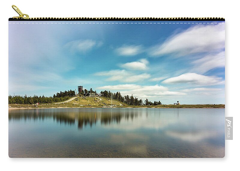 Photography Zip Pouch featuring the photograph Wurmberg, Harz #2 by Andreas Levi