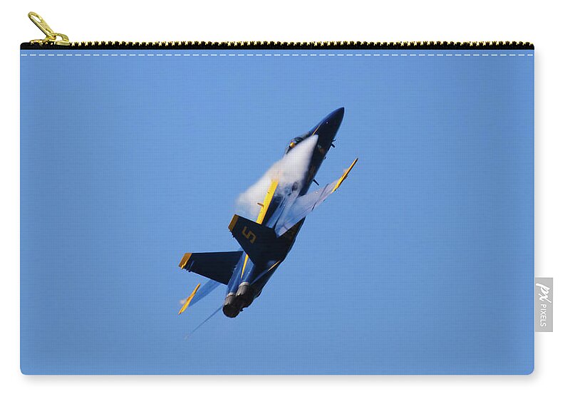 Blue Angels Nas Oceana Zip Pouch featuring the photograph Blue Angels NAS Oceana #6 by Greg Smith
