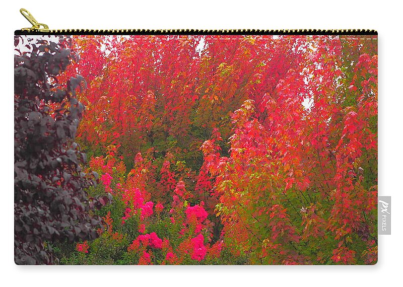 Landscape Zip Pouch featuring the photograph Neighborhood Diversity #9 by Richard Thomas
