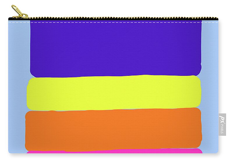  Carry-all Pouch featuring the digital art 9-6-2019a by Walter Paul Bebirian