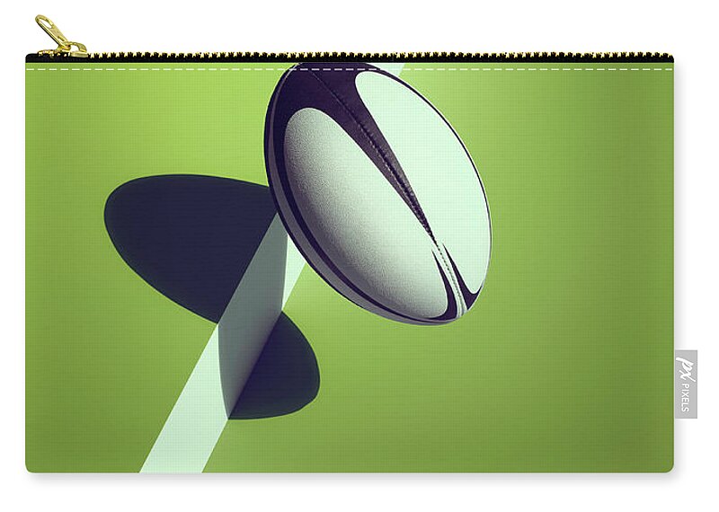 Newcraft Zip Pouch featuring the photograph Sports Shadow #9 by Kelvin Murray