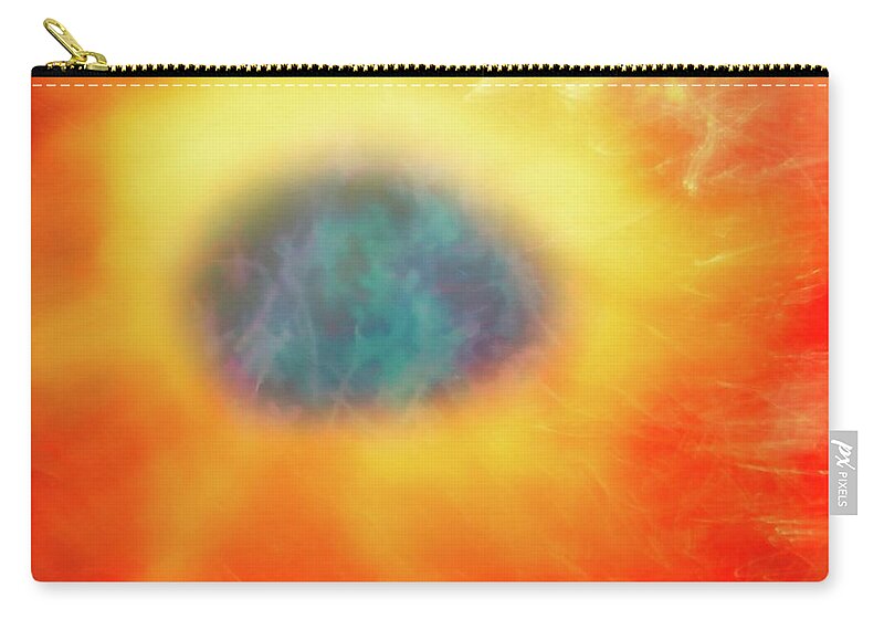 Art Zip Pouch featuring the digital art Abstract 50 by Steve DaPonte