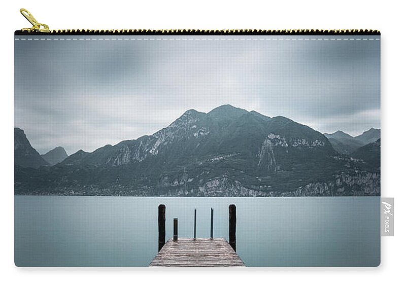 Kremsdorf Carry-all Pouch featuring the photograph Across The Endless Alps by Evelina Kremsdorf
