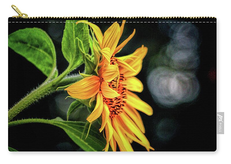 Sunflower Zip Pouch featuring the photograph Adding Light and Color to my Life by Ola Allen