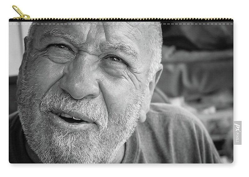 Alphonso Zip Pouch featuring the photograph Alphonso II by Al Griffin