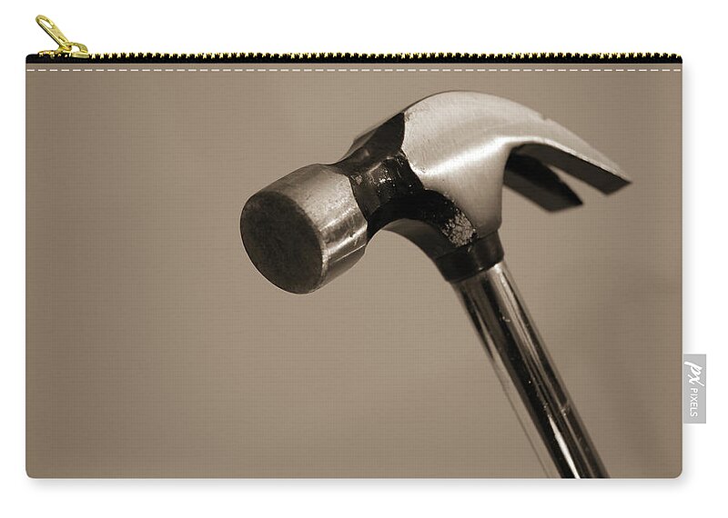 Working Zip Pouch featuring the photograph Aluminum Hammer by Cscredon