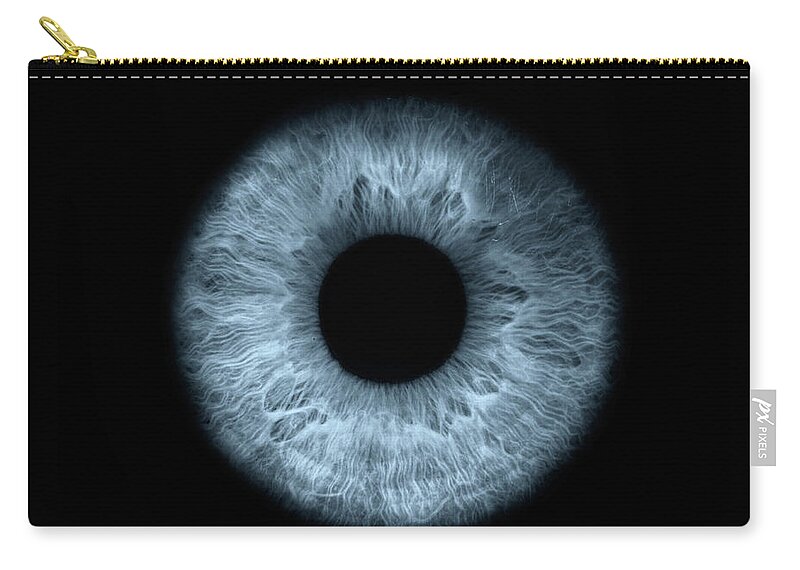 Eyesight Carry-all Pouch featuring the photograph An Eye, Close-up by Jonathan Knowles