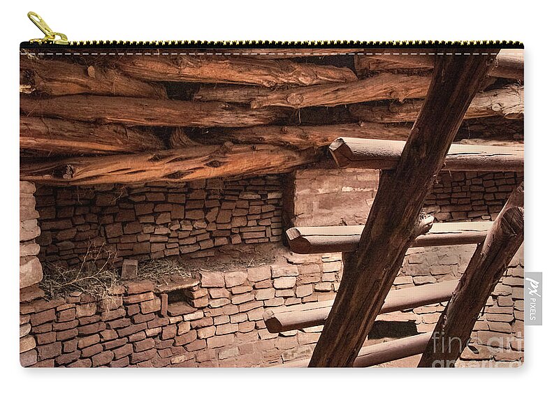 Anasazi Home Carry-all Pouch featuring the photograph Anasazi Home by Mae Wertz