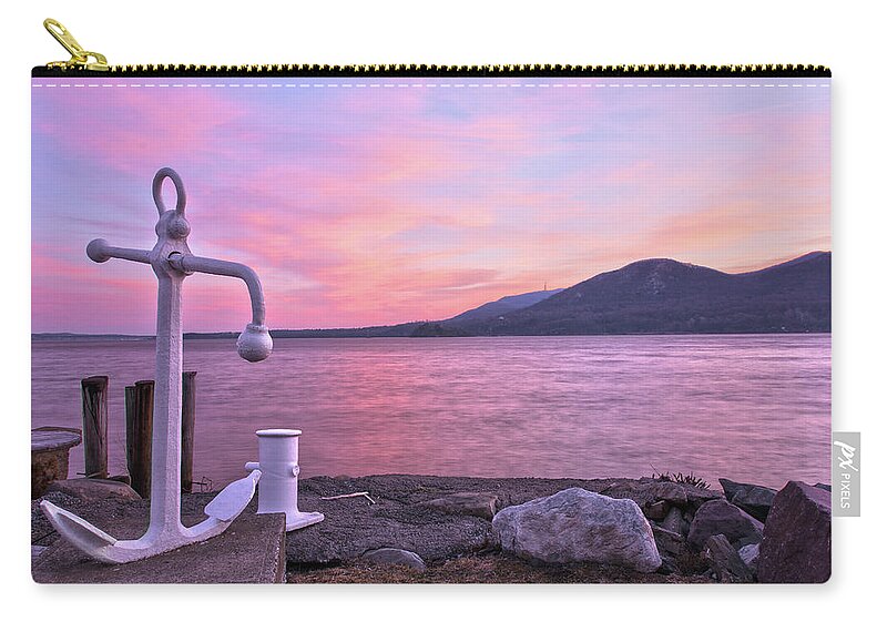  Donuhue Memorial Park Zip Pouch featuring the photograph Anchors Aweigh by Angelo Marcialis