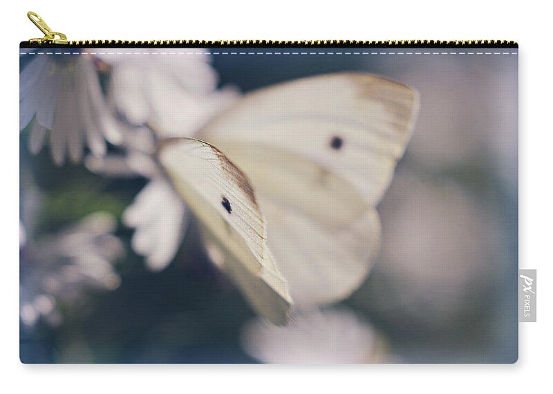 Blue Carry-all Pouch featuring the photograph Angelic by Michelle Wermuth
