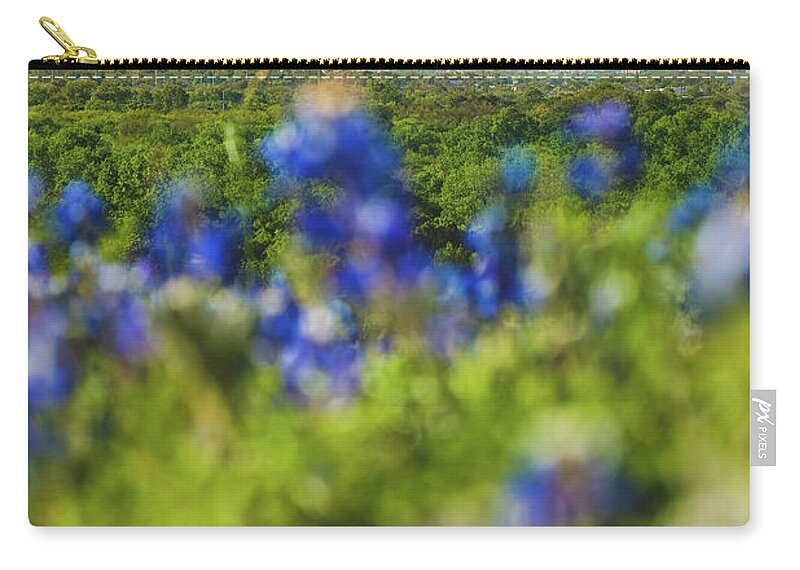 Dallas Carry-all Pouch featuring the photograph April in Dallas by Peter Hull