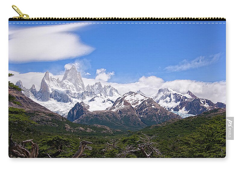 Tranquility Zip Pouch featuring the photograph Argentina 17 by Luismix