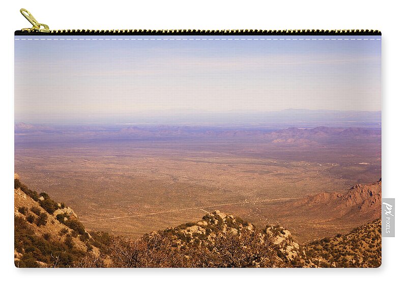 Arizona Zip Pouch featuring the photograph Arizona by Chris Smith