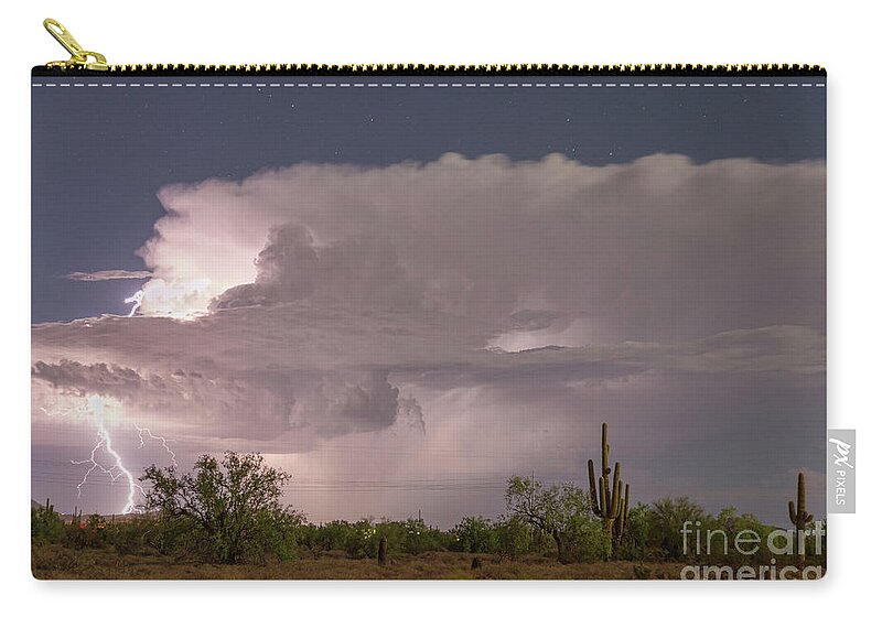 Arizona Zip Pouch featuring the photograph Arizona Power by James BO Insogna