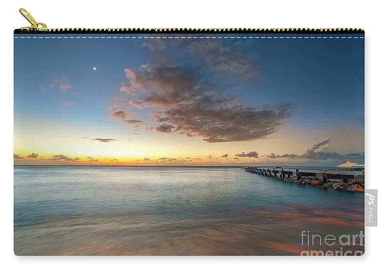  Carry-all Pouch featuring the photograph As Day Becomes Night by Hugh Walker