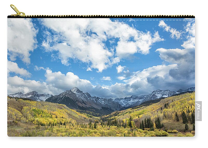 San Jaun Mountains Carry-all Pouch featuring the photograph Autumn Glory by Denise Bush