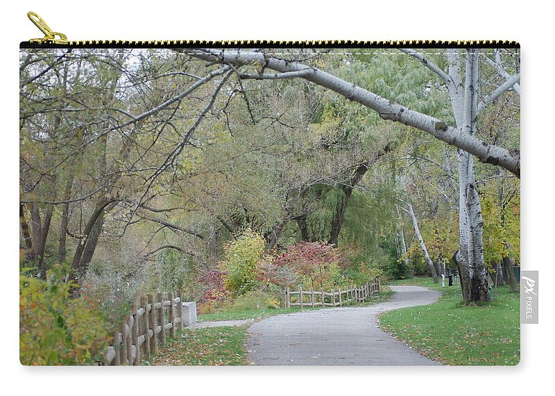  Zip Pouch featuring the photograph Autumn Transition 31 by Ee Photography