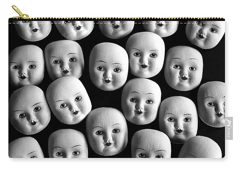 Baby Face Zip Pouch featuring the photograph Baby Face by Andrea Kollo