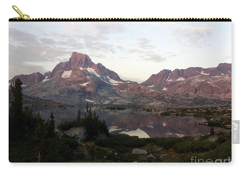  Zip Pouch featuring the photograph Back Country Sunrise by Terri Brewster