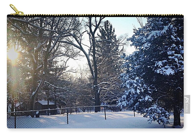 Nature Zip Pouch featuring the photograph Beauty After The Storm by Frank J Casella