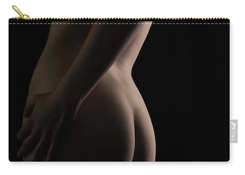Girl Zip Pouch featuring the photograph Beauty All Around by Robert WK Clark