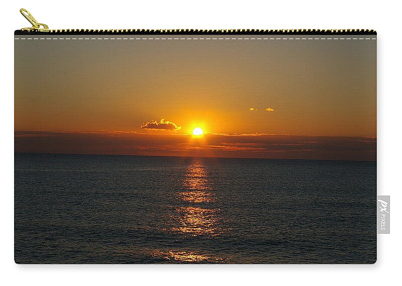 Tramonto Zip Pouch featuring the photograph Bellissimo Tramonto by Simone Lucchesi