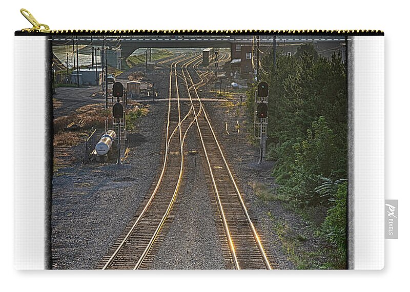 Steel Zip Pouch featuring the photograph Bethlehem, Pa. by R Thomas Berner