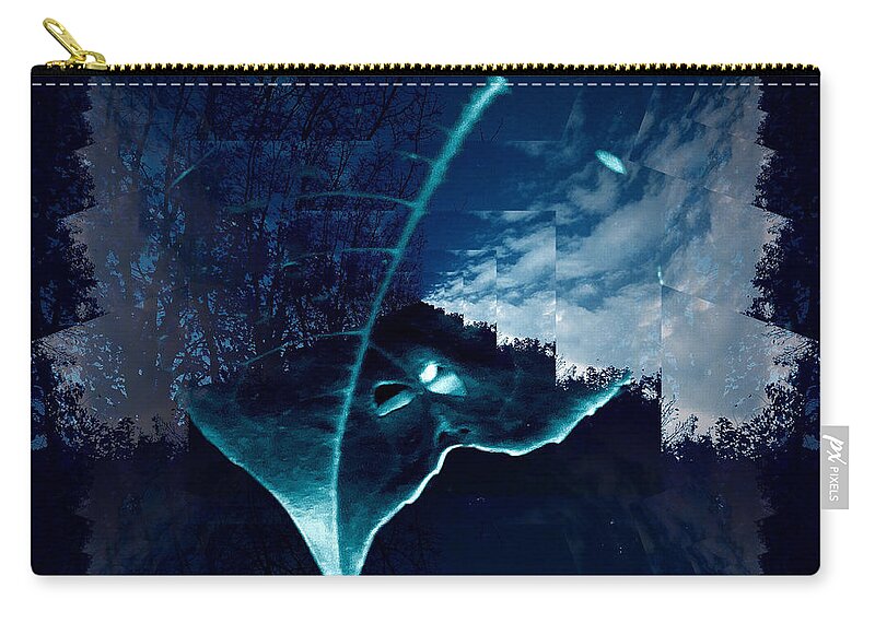 #abstracts #acrylic #artgallery # #artist #artnews # #artwork # #callforart #callforentries #colour #creative # #paint #painting #paintings #photograph #photography #photoshoot #photoshop #photoshopped Zip Pouch featuring the digital art Beyond The Horizon Part 61 by The Lovelock experience