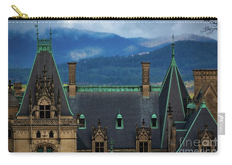Asheville Carry-all Pouch featuring the photograph Biltmore Estate by Doug Sturgess