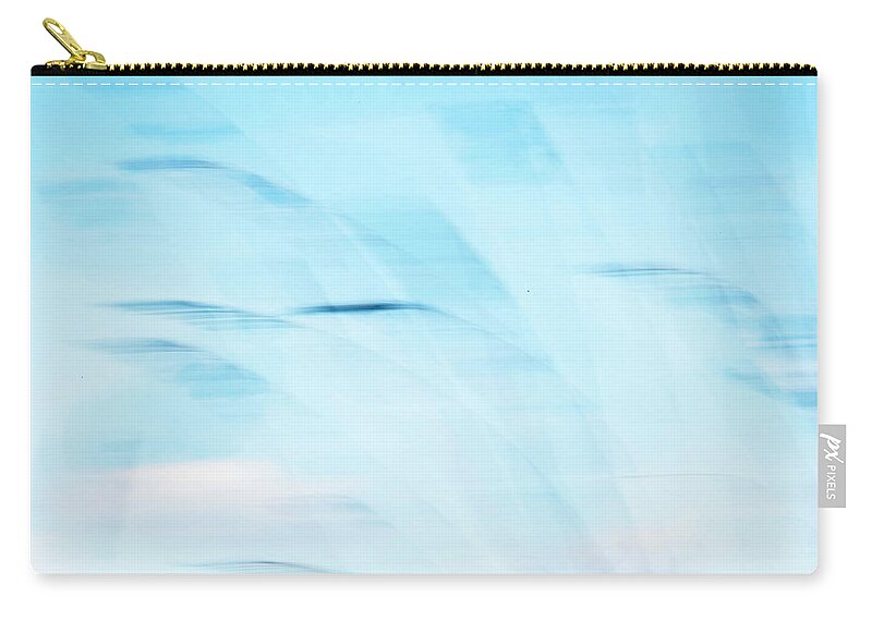 Grass Carry-all Pouch featuring the photograph Abstract Grass 1 by Kathy Paynter