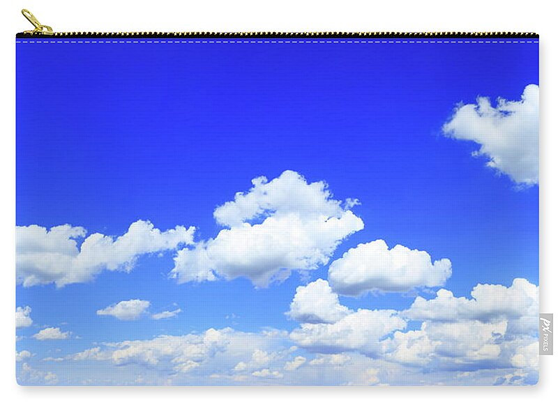 Bright Blue Sky With Puffy Clouds Photograph by Bgfoto - Fine Art America