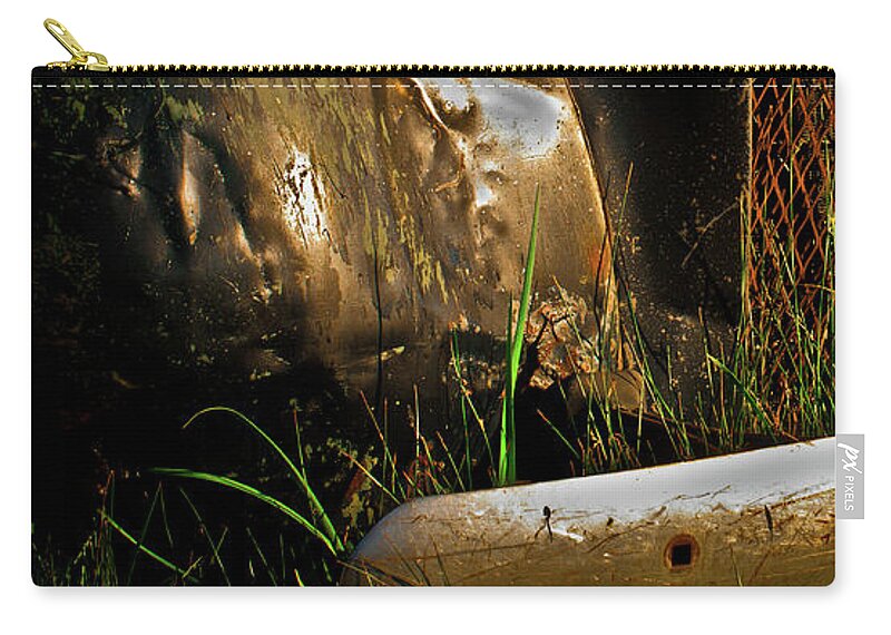 Rusty Truck Zip Pouch featuring the photograph Bodie 14 by Catherine Sobredo