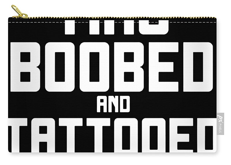 Boob Funny Tits Funny Breast Clothing Tattoo Clothes Fake Boobs Boobies  Little Boobs Boob Job tattoo Zip Pouch by Hayden Whitworth - Fine Art  America