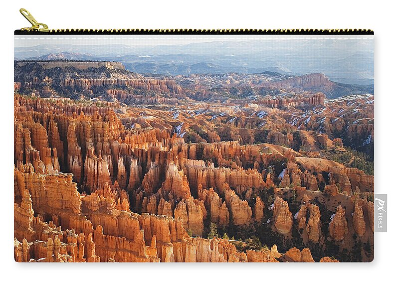 Tranquility Zip Pouch featuring the photograph Bryce Canyon, Bryce Canyon National by William Manning