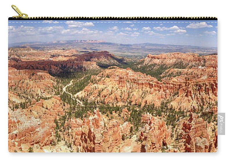 Bryce Canyon Zip Pouch featuring the photograph Bryce Canyon Hoodoos by Mark Duehmig