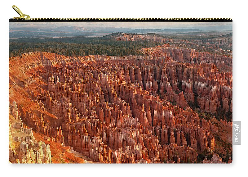 Tranquility Zip Pouch featuring the photograph Bryce Canyon by Phil