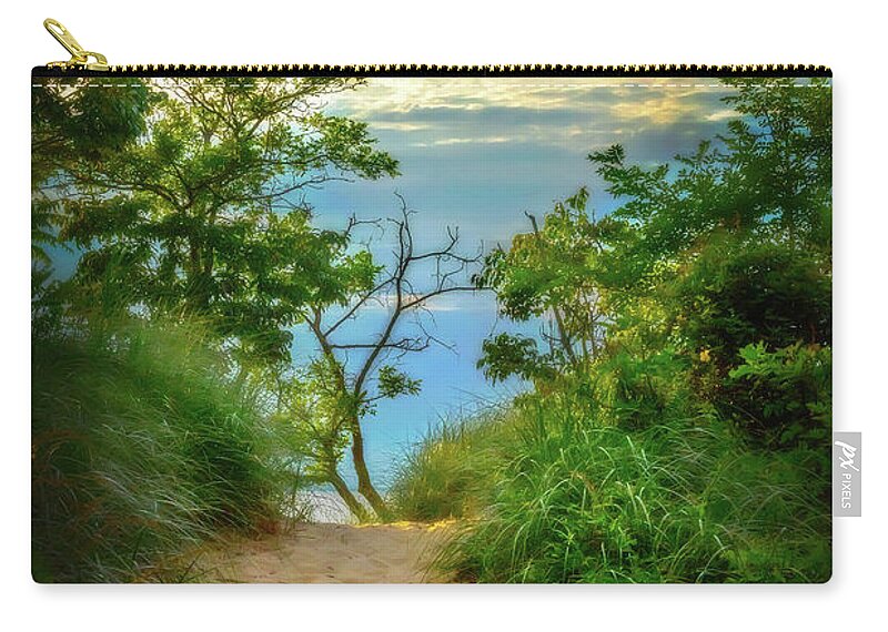 2d Zip Pouch featuring the photograph By The Light by Brian Wallace