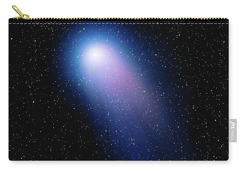 Comet Zip Pouch featuring the photograph C2001 Q4 Neat Comet by Stocktrek