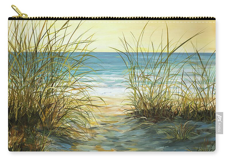 Cannon Carry-all Pouch featuring the painting Cannon Beach by South Social D
